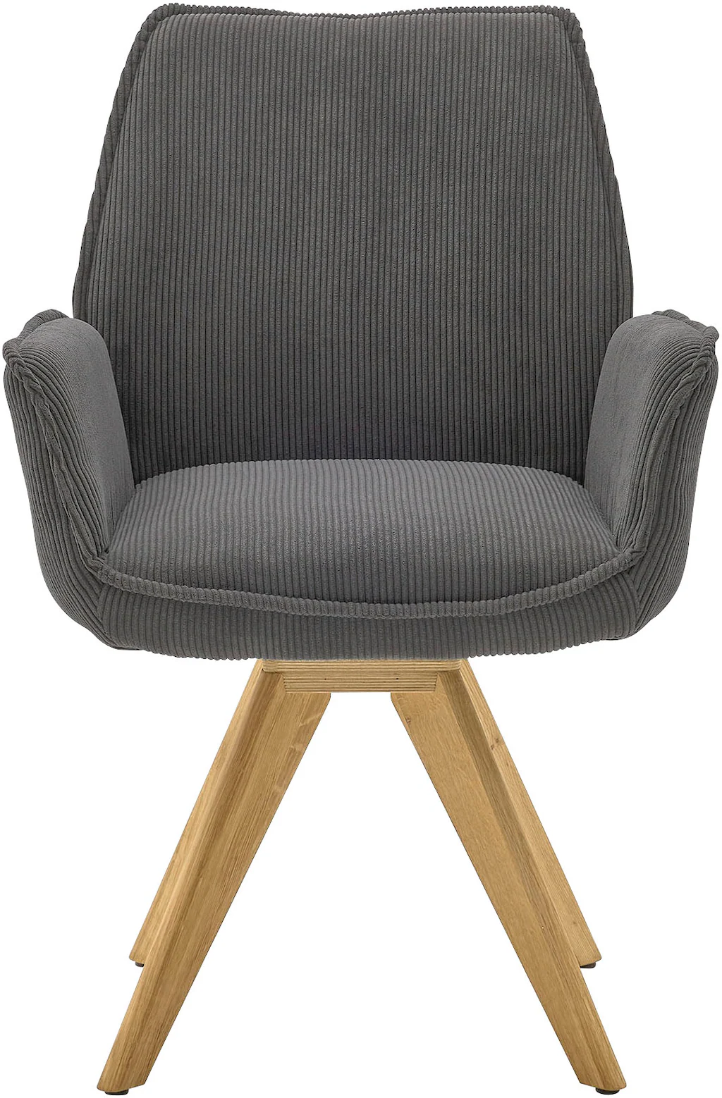 Musterring Esszimmerstuhl "Tiama", (Set), 2 St., Cord, Stativgestell Eiche günstig online kaufen