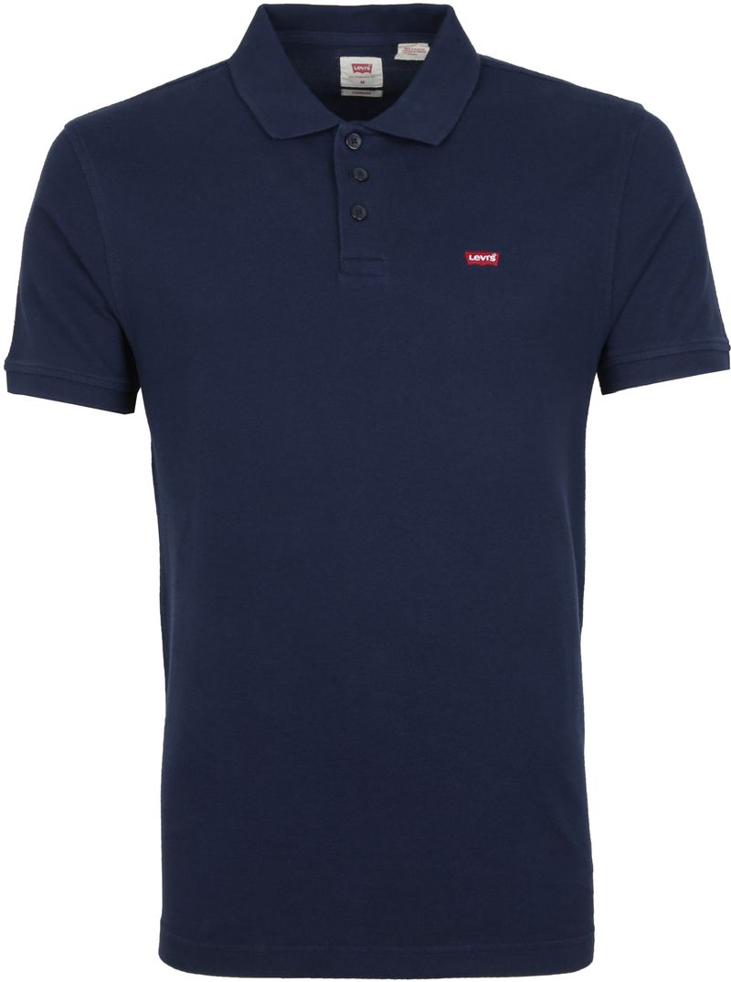 Levi's Pique Polo Shirt Blau - Größe L günstig online kaufen