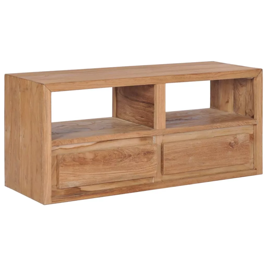 Tv-schrank 90×30×40 Cm Massivholz Teak günstig online kaufen