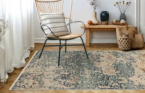 Kayoom Teppich »Charu 300«, rechteckig, 3,5 mm Höhe günstig online kaufen