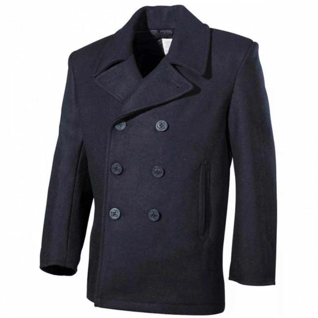 MFH Kurzmantel US Pea Coat, mit blauen Knöpfen Knöpfen mit Ankersymbol günstig online kaufen