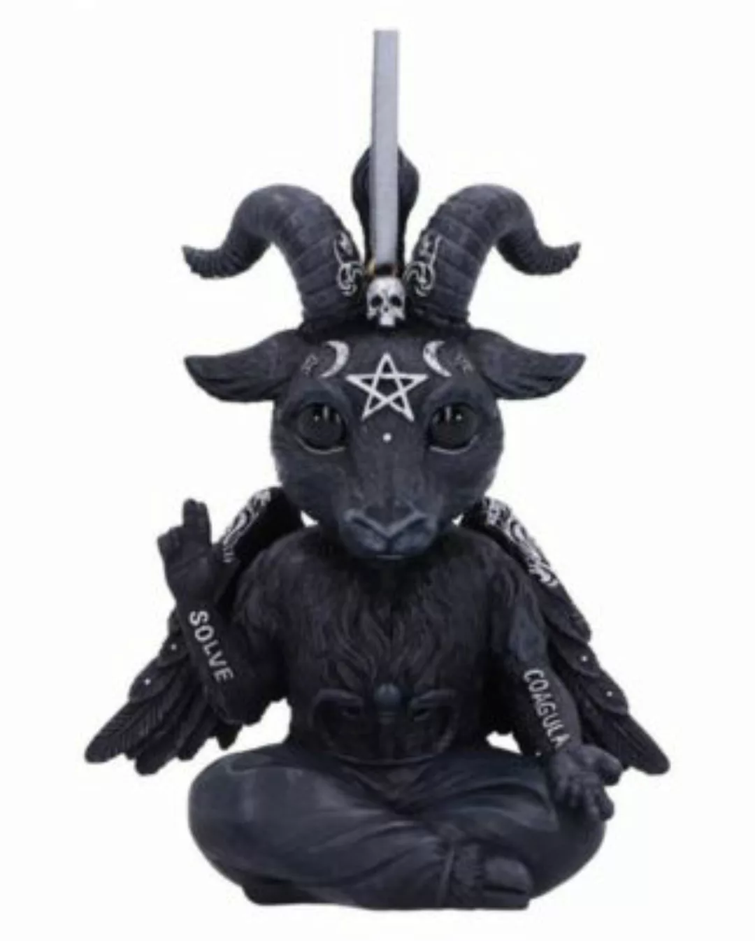 Baphoboo Weihnachtsschmuck Ornament 11cm Dekofiguren schwarz günstig online kaufen