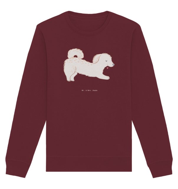 Mr. & Mrs. Panda Longpullover Größe M Maltipoo Moment - Burgundy - Geschenk günstig online kaufen