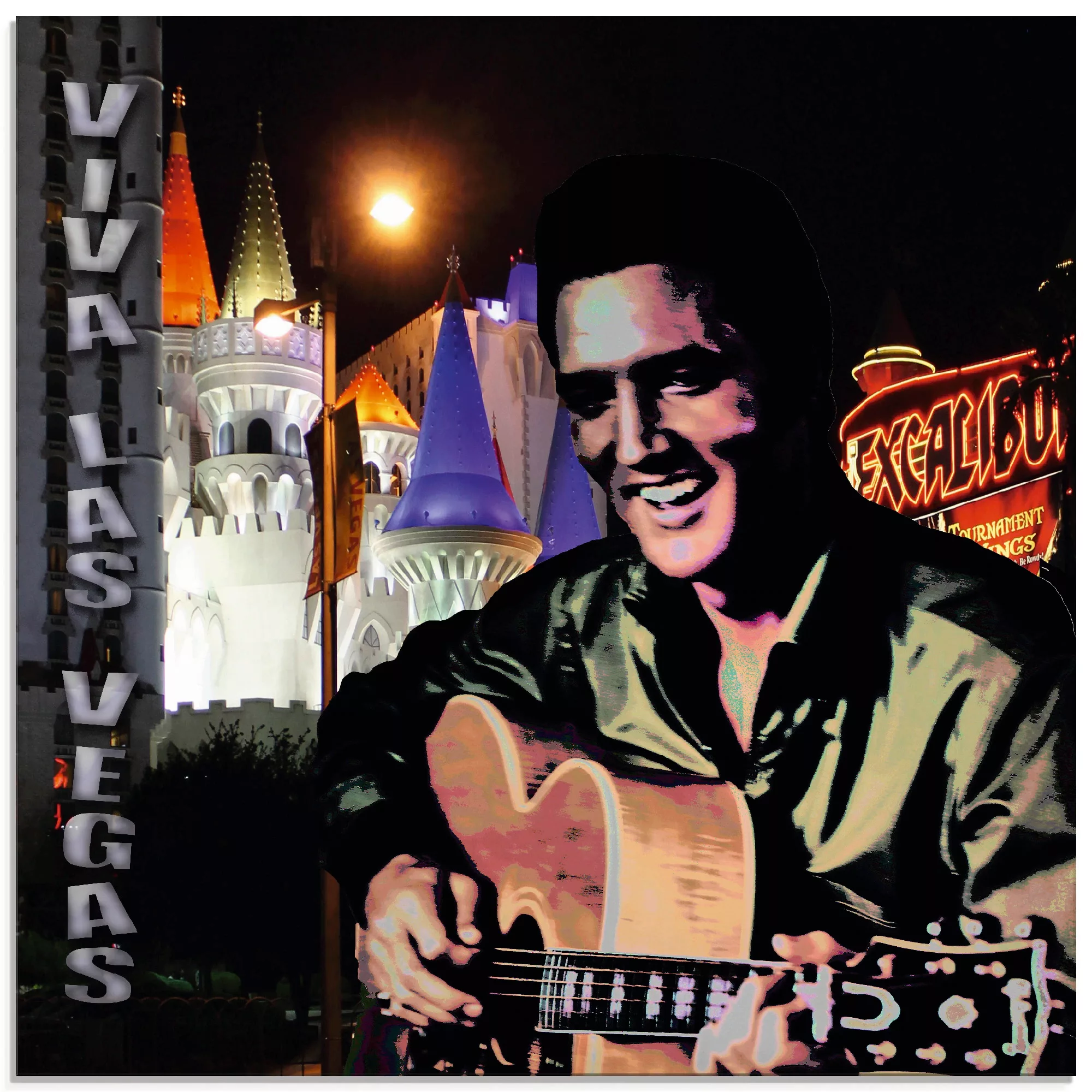 Artland Glasbild "Elvis Presley", (1 St.) günstig online kaufen