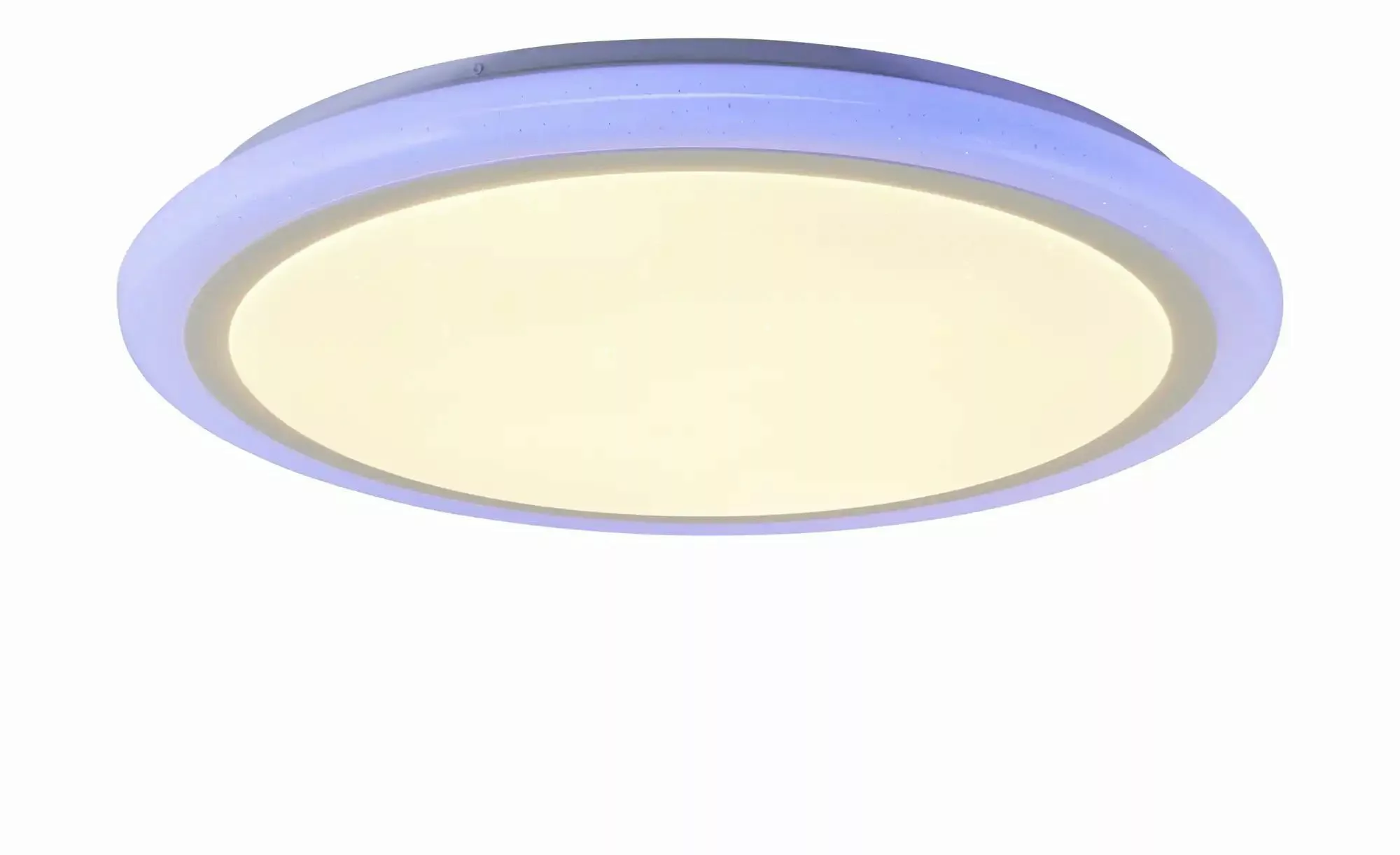 KHG LED-Deckenleuchte  weiß mit RGB    ¦ weiß ¦ Maße (cm): H: 7  Ø: 40.5 La günstig online kaufen