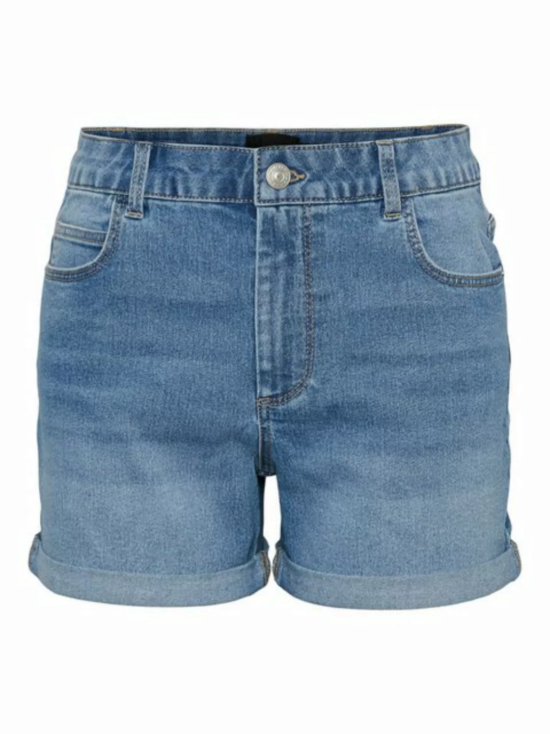 pieces Jeansshorts PCPEGGY MW SHORTS LB NOOS BC günstig online kaufen