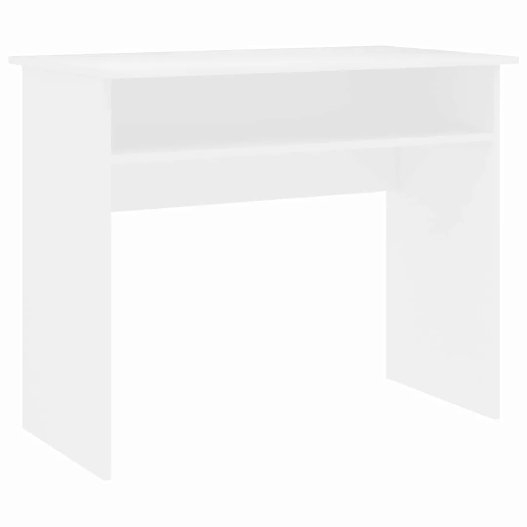 Schreibtisch Weiß 90ã50ã74 Cm Spanplatte günstig online kaufen