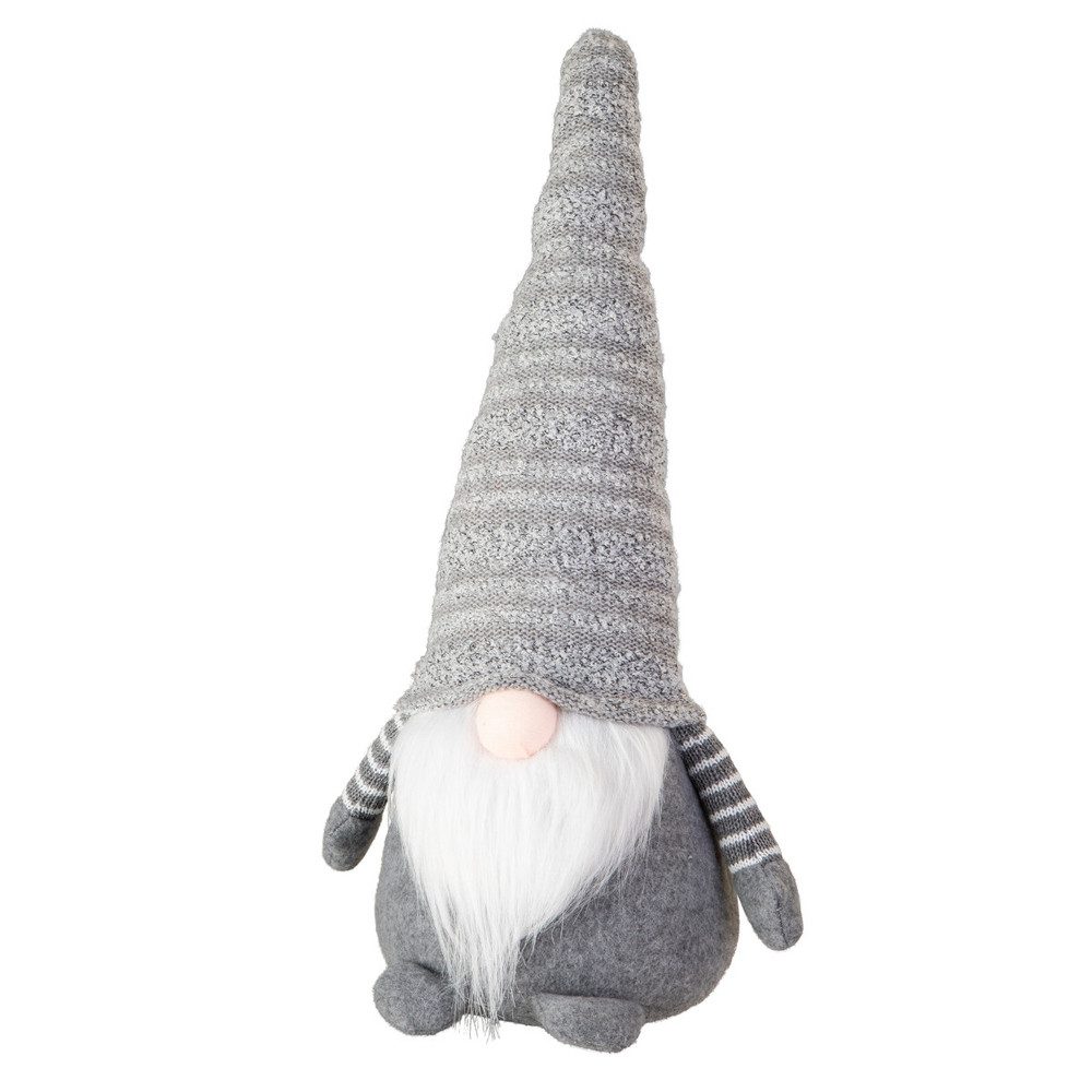 MICA Dekofigur Wichtel stehend - grau/schwarz/weiß günstig online kaufen