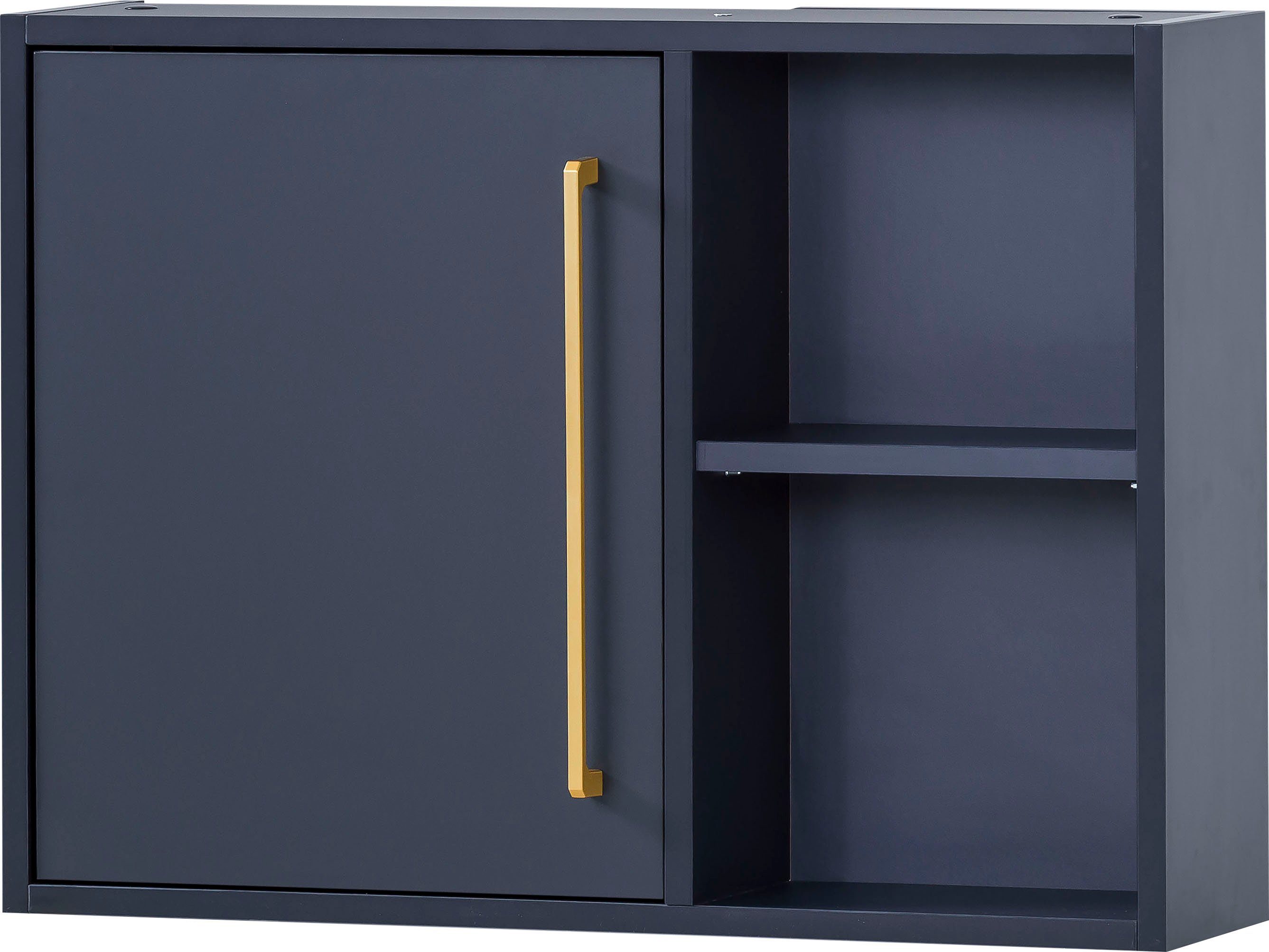 welltime Hängeschrank "Kent mit goldfarbenen Griffen", Breite 66,8 cm, made günstig online kaufen