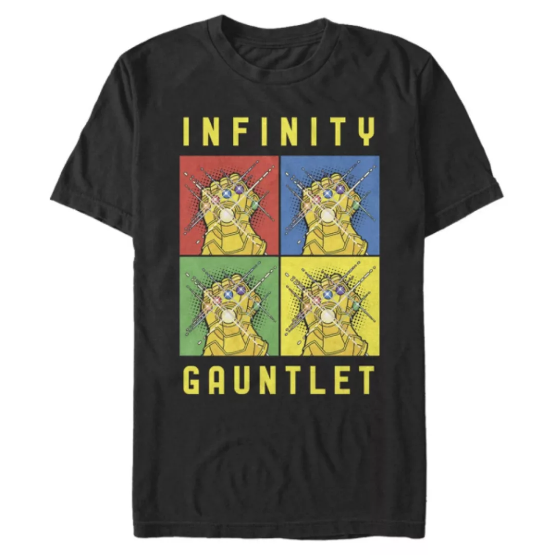 Marvel - Avengers - Gauntlet Warhol - Männer T-Shirt günstig online kaufen