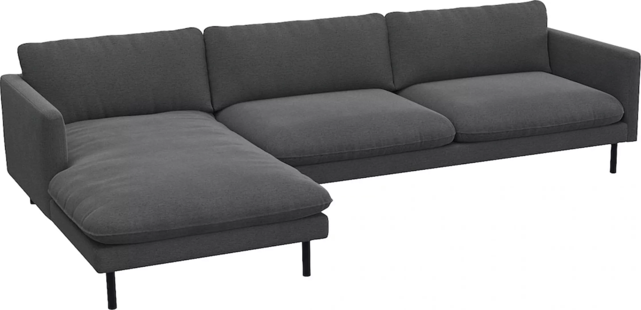 FLEXLUX Ecksofa »Bolzano«, Sitzaufbau mit Kaltschaum & Stahl-Wellen, loose günstig online kaufen