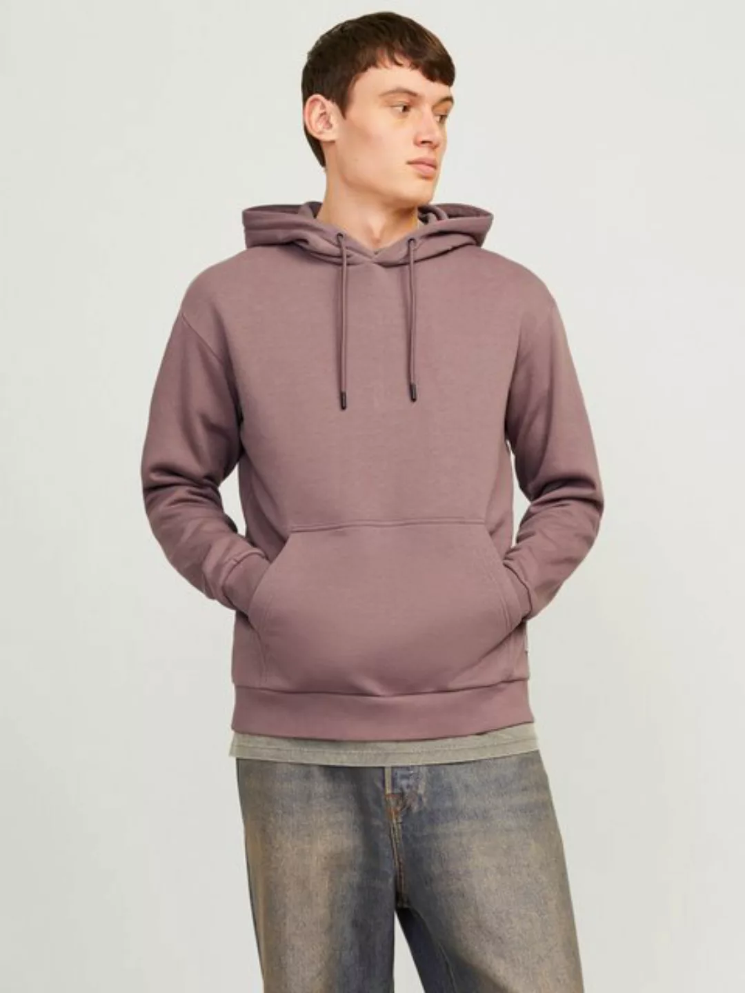 Jack & Jones Kapuzensweatshirt JJEBRADLEY SWEAT HOOD NOOS mit Känguru Tasch günstig online kaufen