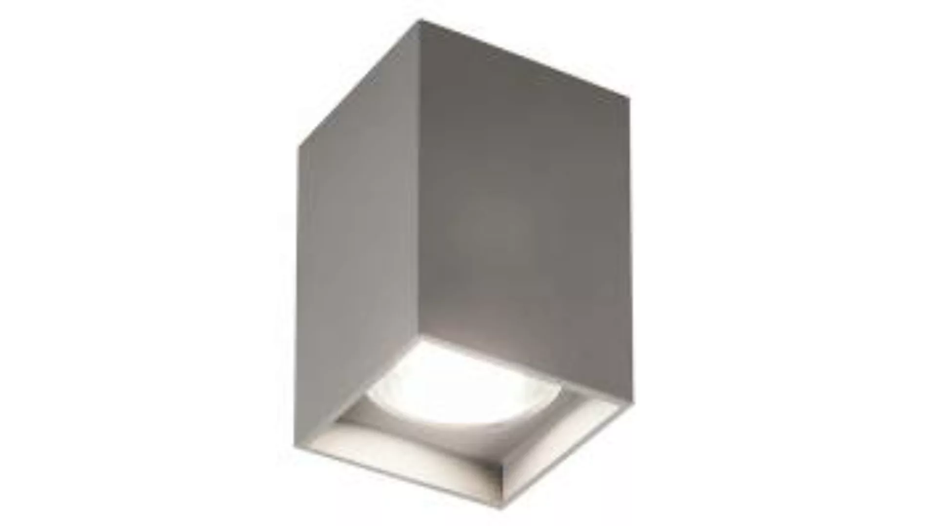 Deckenlampe Grau funktional E27 Zeitlos KASTURBAI günstig online kaufen