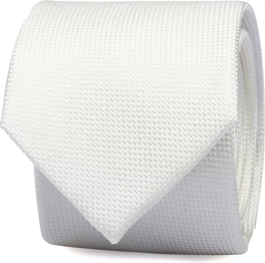 Suitable Seide Krawatte Off-White - günstig online kaufen