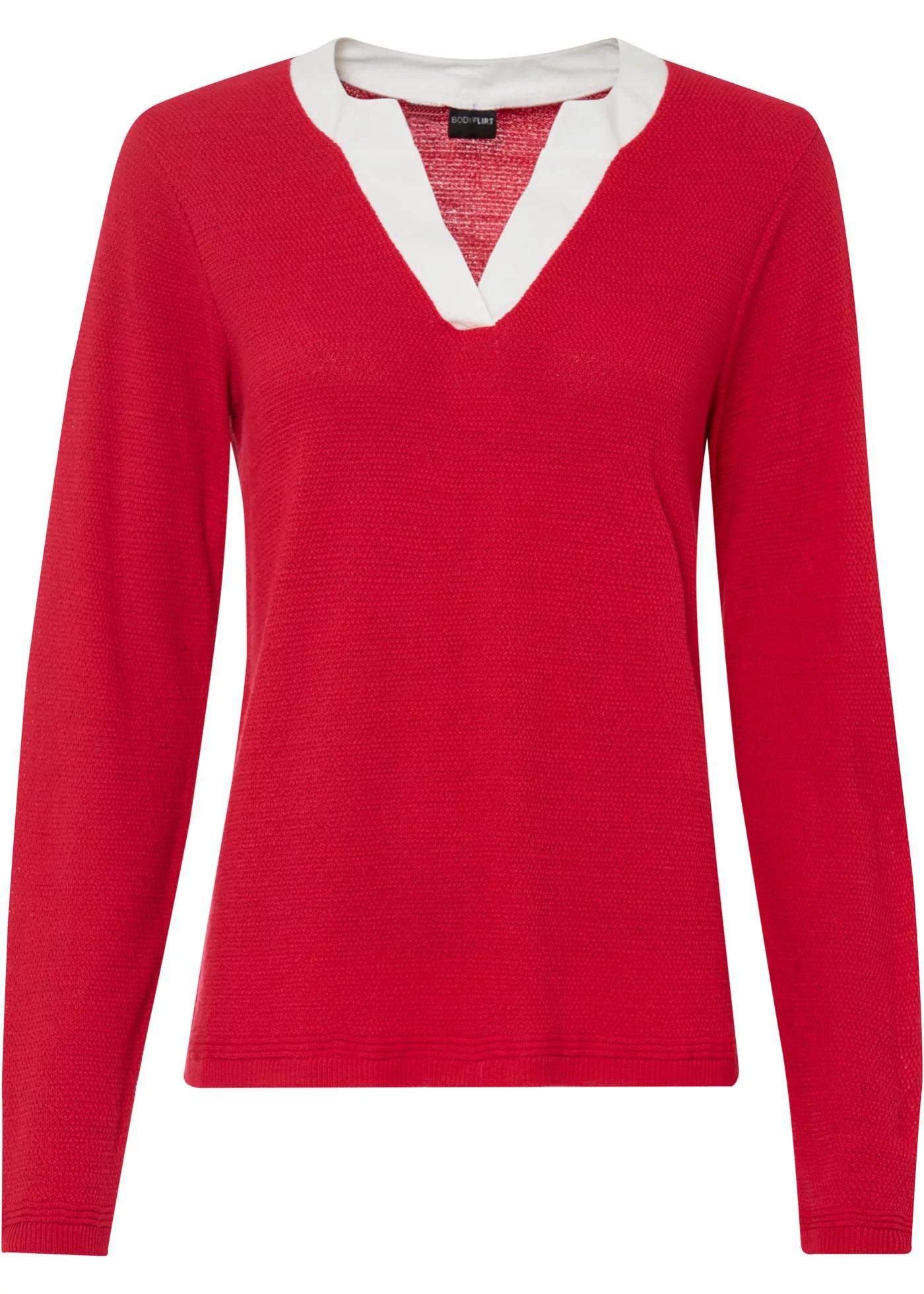 Pullover mit Bluseneinsatz günstig online kaufen