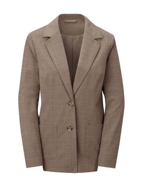 Cosma Steppjacke COSMA Damen Schurwolle-Blazer, beige-melange günstig online kaufen