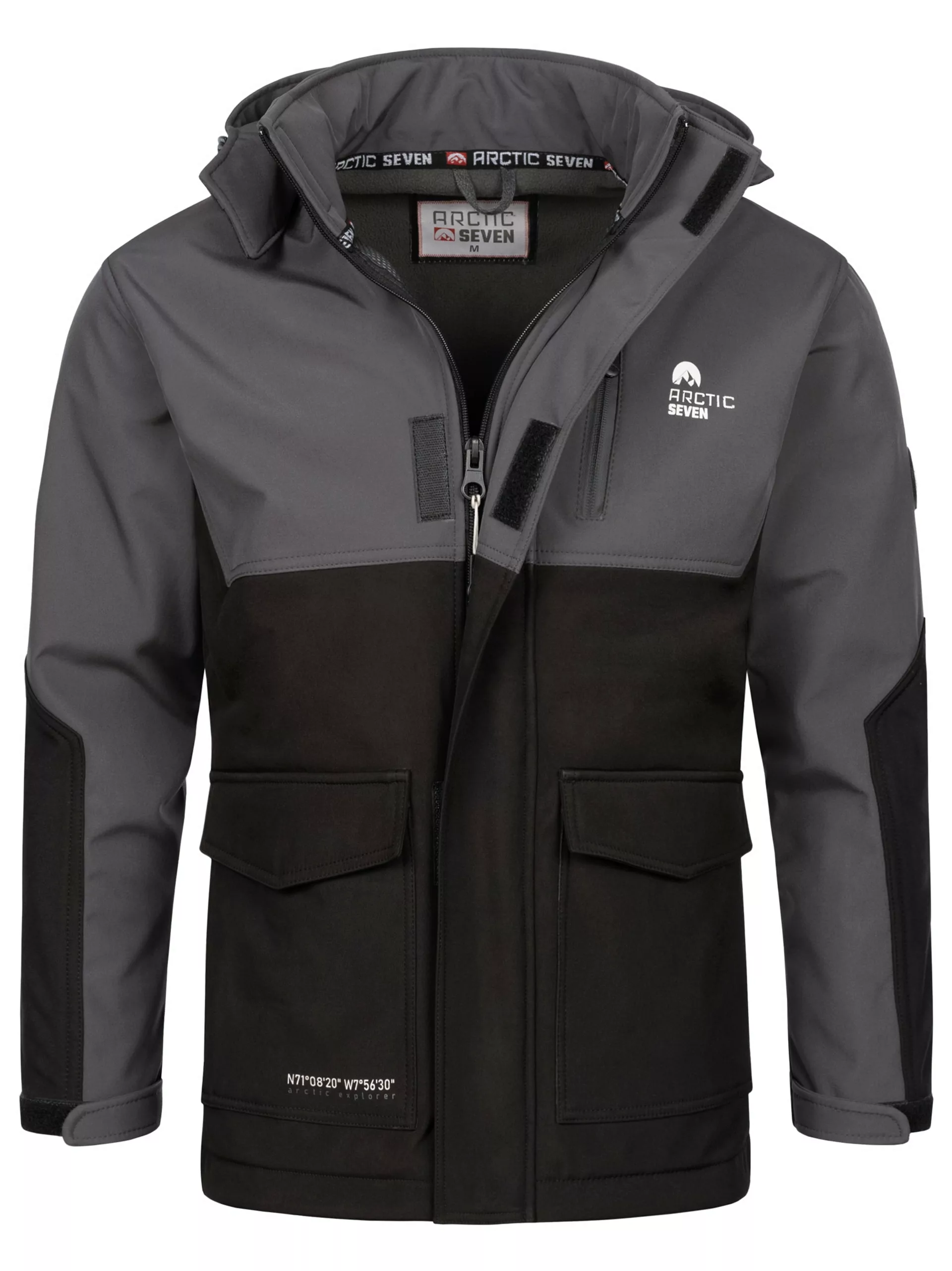 Arctic Seven Softshelljacke "ASRenaldoo", sportliche Funktionsjacke günstig online kaufen