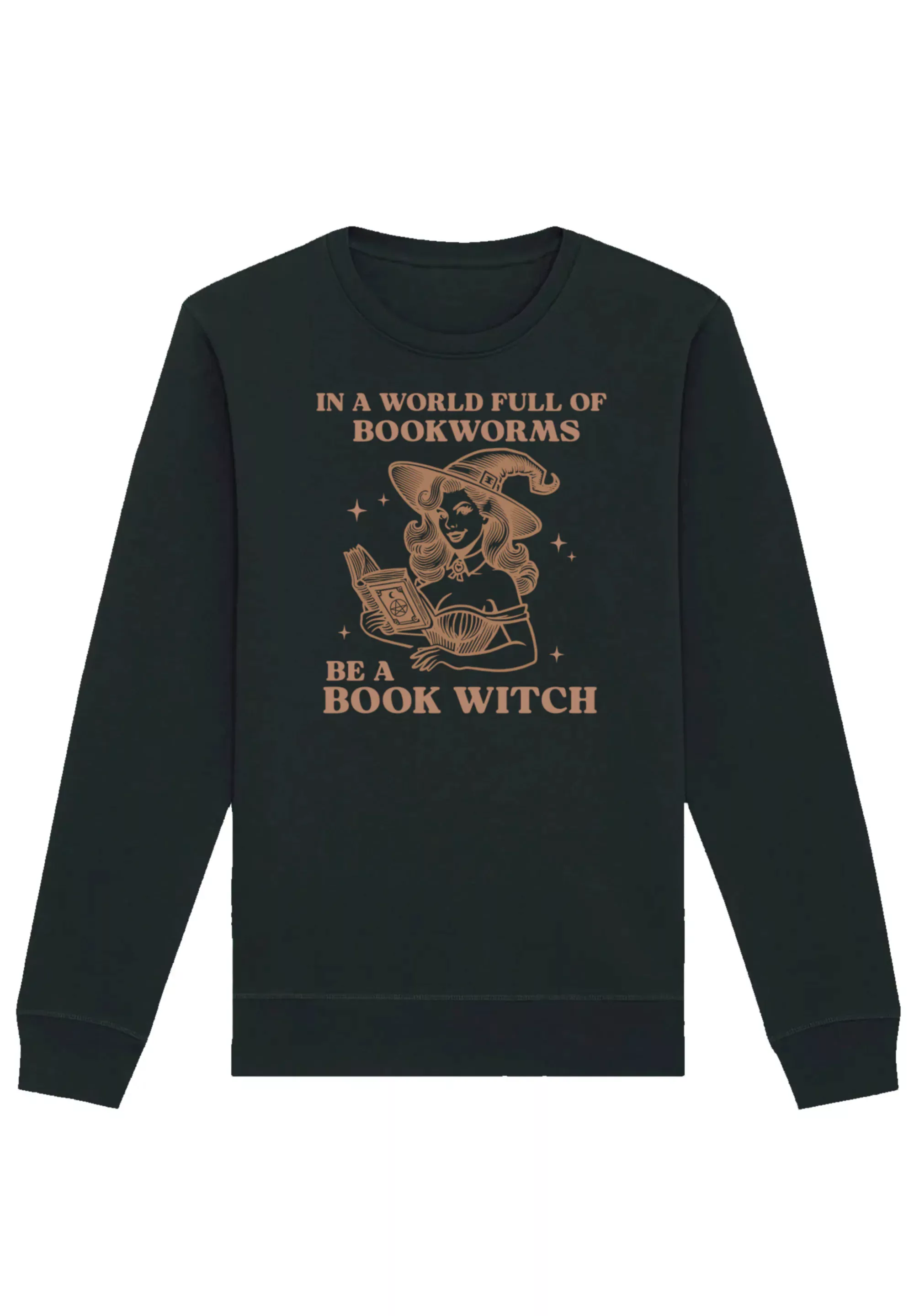 F4NT4STIC Sweatshirt "Halloween Witch be a book witch", Premium Qualität günstig online kaufen