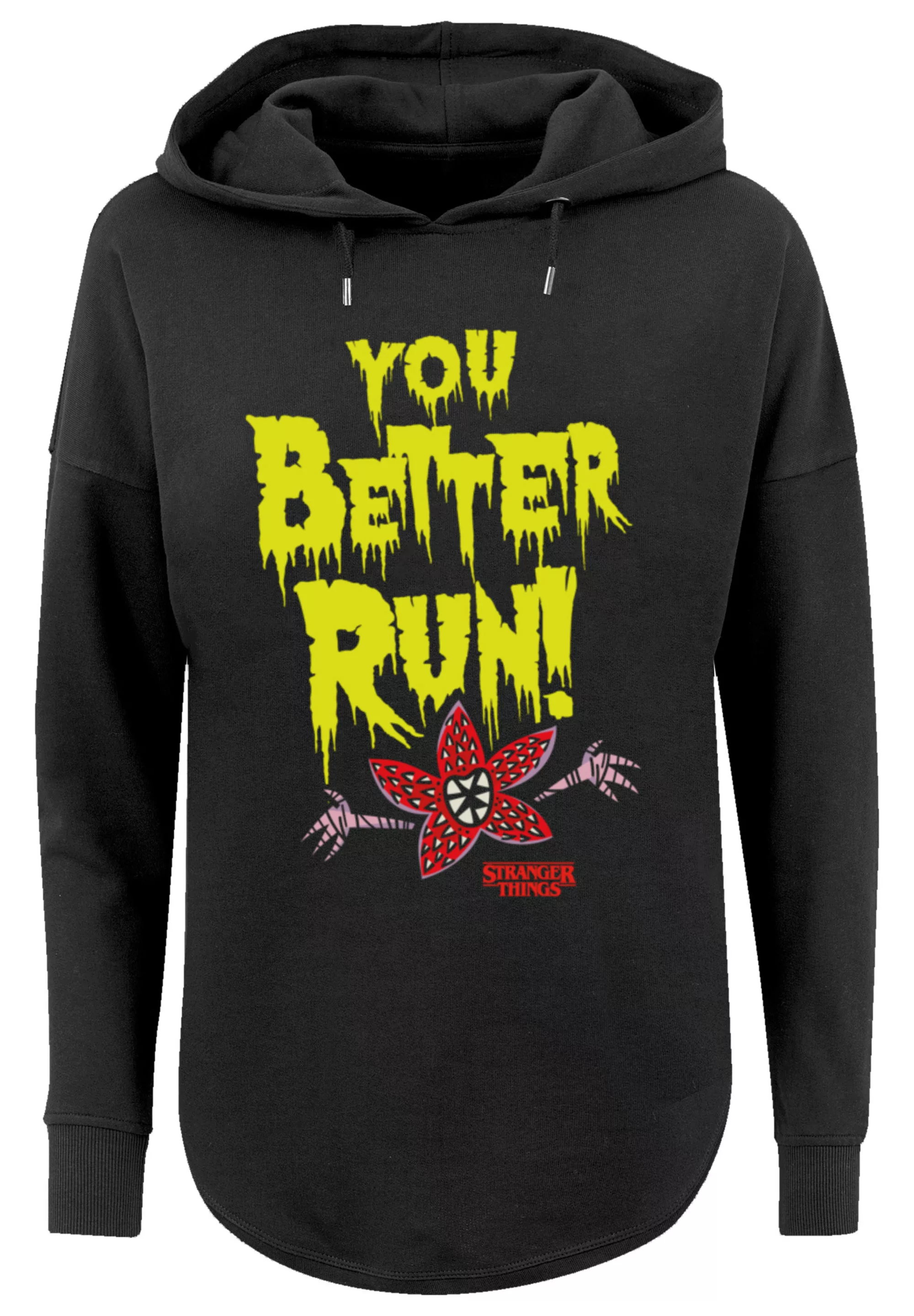 F4NT4STIC Kapuzenpullover "Stranger Things You Better Run Netflix TV Series günstig online kaufen