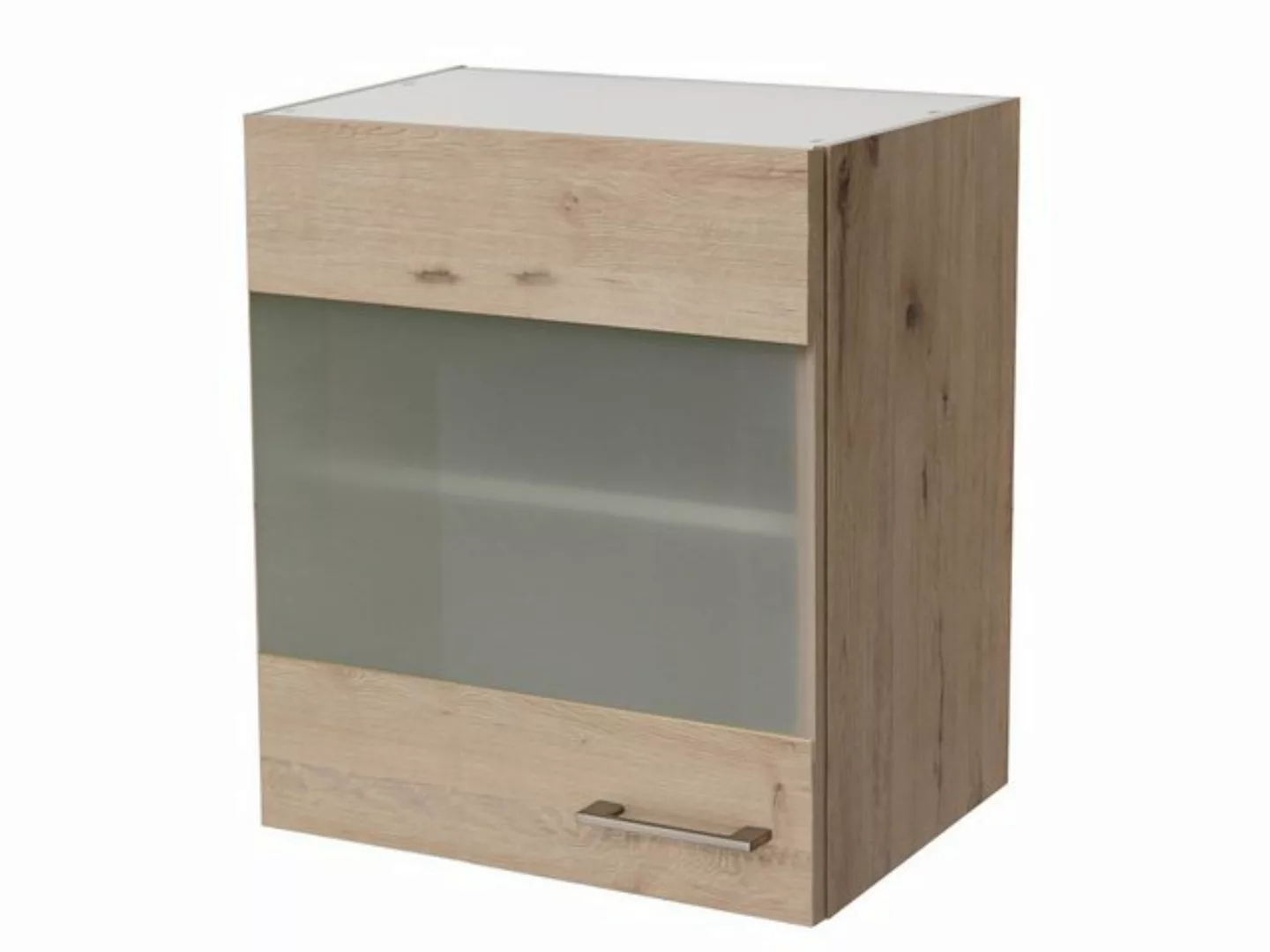 Flex-Well Glashängeschrank Glashängeschrank Küche - 50 cm breit - San Remo günstig online kaufen