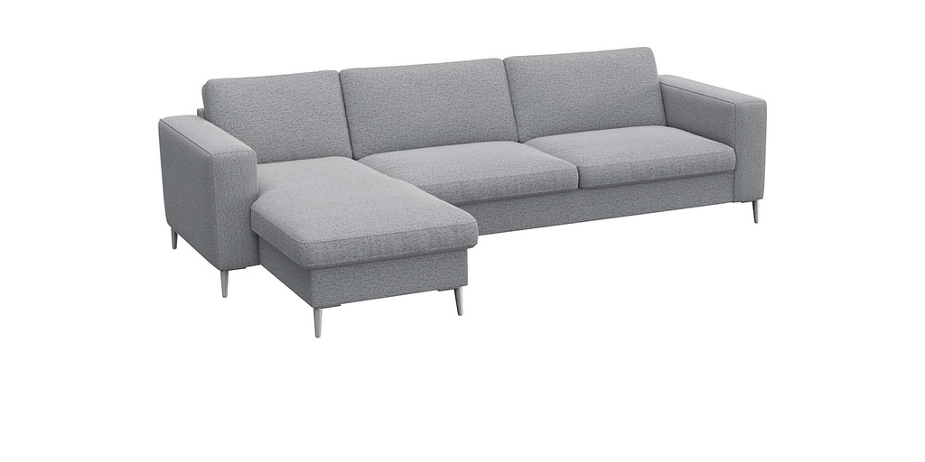 FLEXLUX Ecksofa »Fiore, super Sitzkomfort durch Kaltschaum im Sitz, L-Form« günstig online kaufen