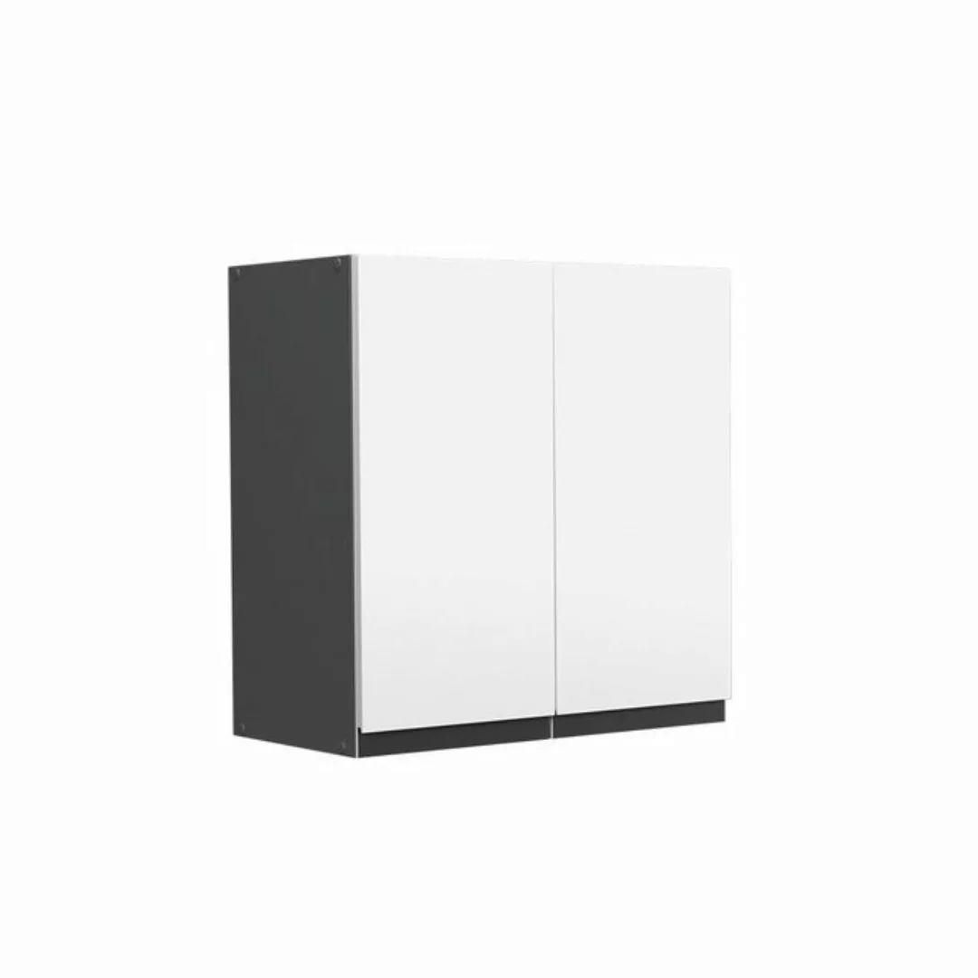 Vicco Hängeschrank Küchenschrank J-Shape 60 cm Anthrazit/Weiß günstig online kaufen