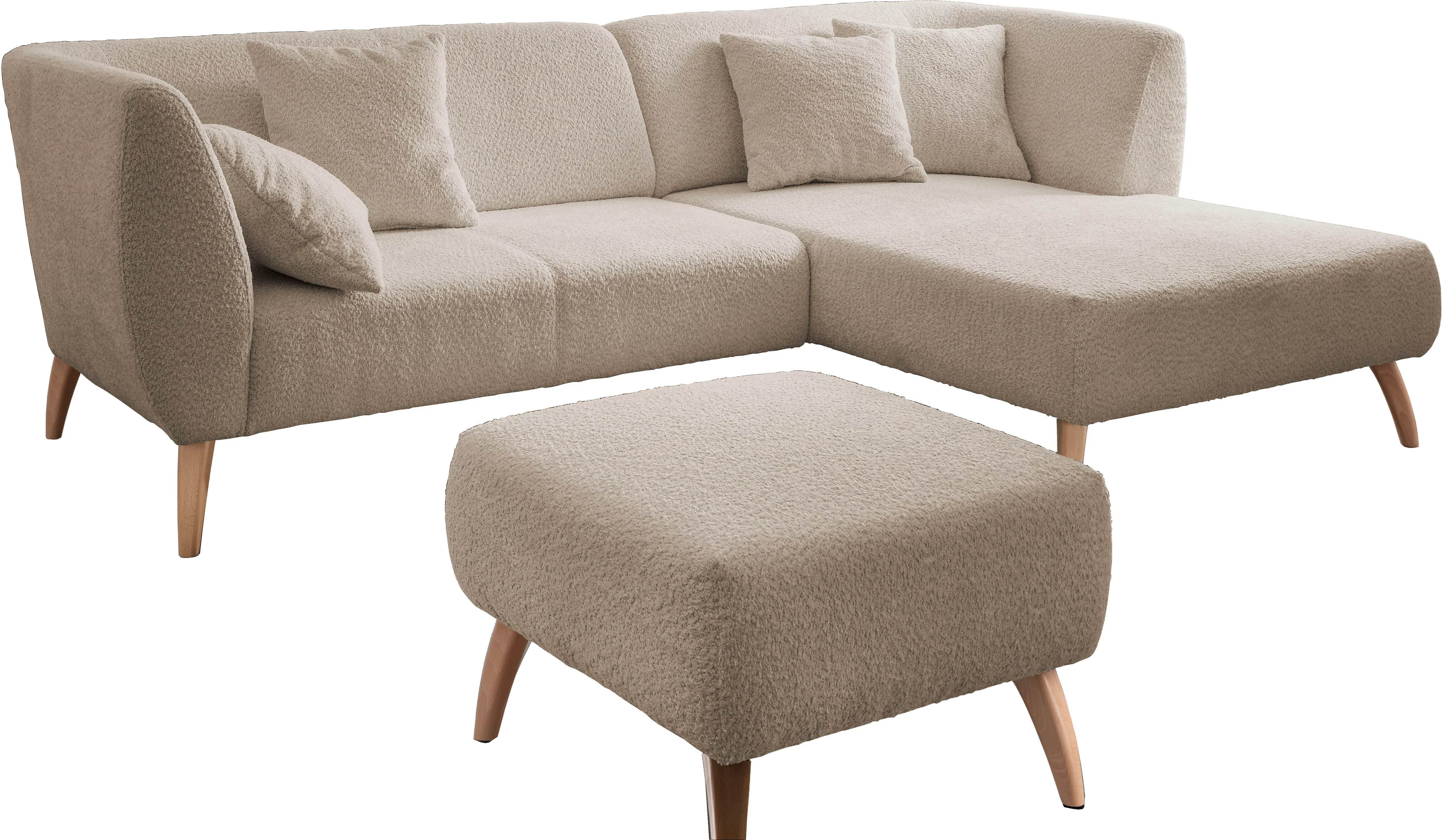 INOSIGN Ecksofa »Colori Polstermöbel mit zeitlos eleganter Rückenführung. L günstig online kaufen