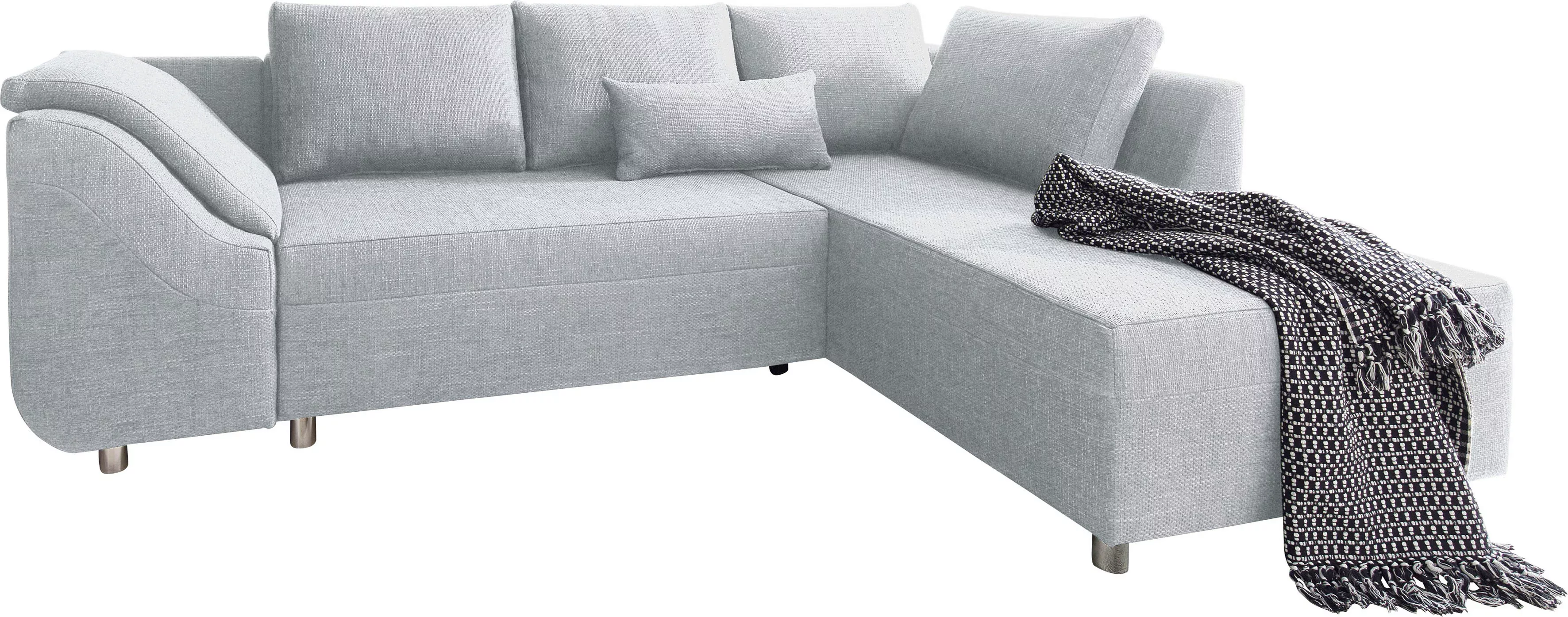 COLLECTION AB Ecksofa Sally L-Form, mit und ohne Bettfunktion, inklusive lo günstig online kaufen