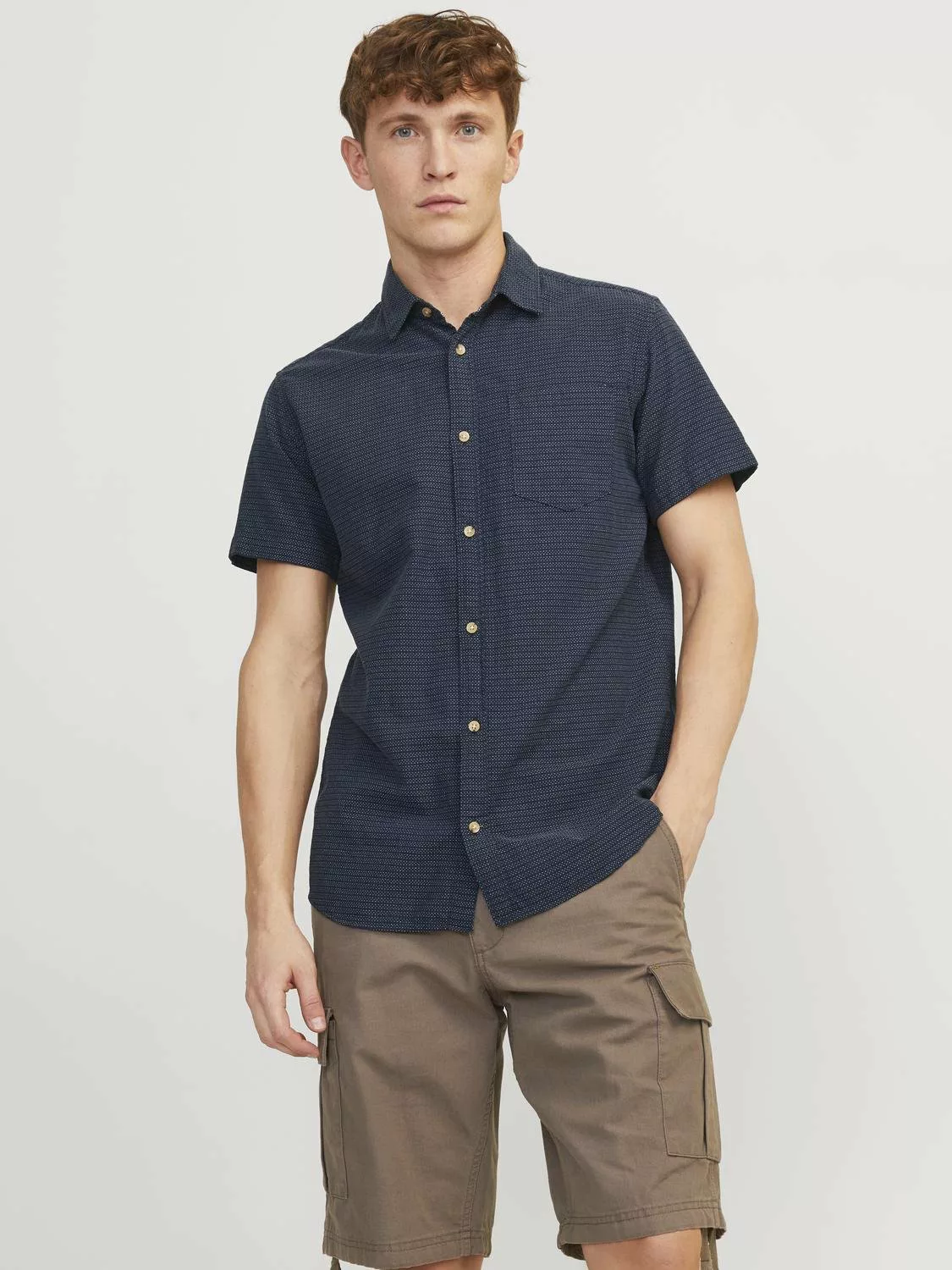 Jack & Jones Kurzarmhemd "JJEABEL SHIRT SS SN" günstig online kaufen