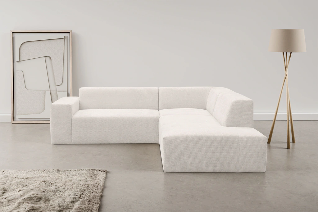 WERK2 Ecksofa "Zeus-M", Curvy Trend Garnitur mit urbaner Optik günstig online kaufen