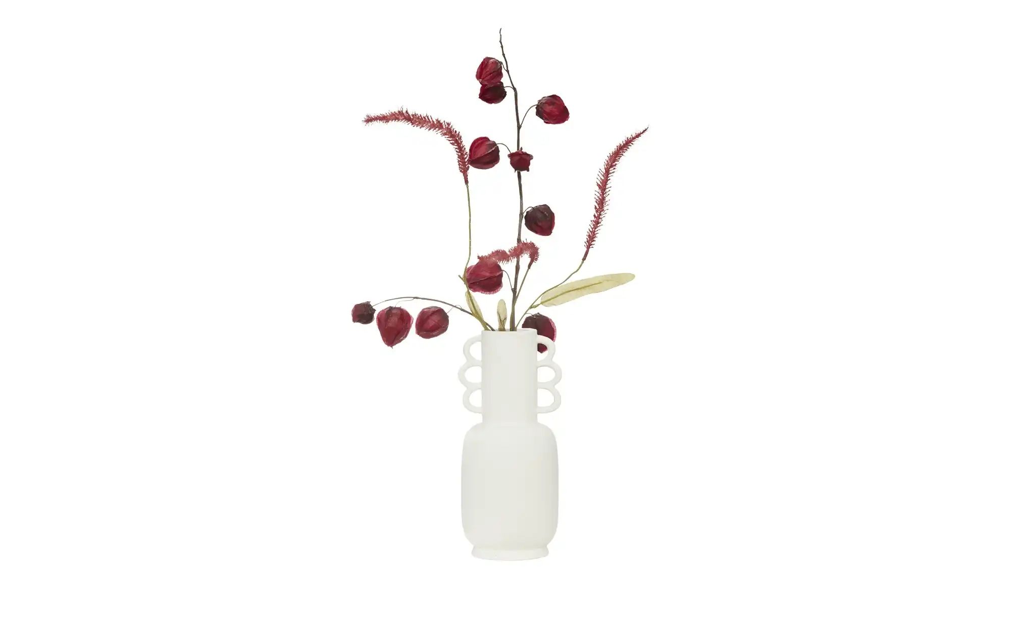 Vase   ¦ weiß ¦ Porzellan ¦ Maße (cm): H: 26,3  Ø: 12 Accessoires > Vasen - günstig online kaufen