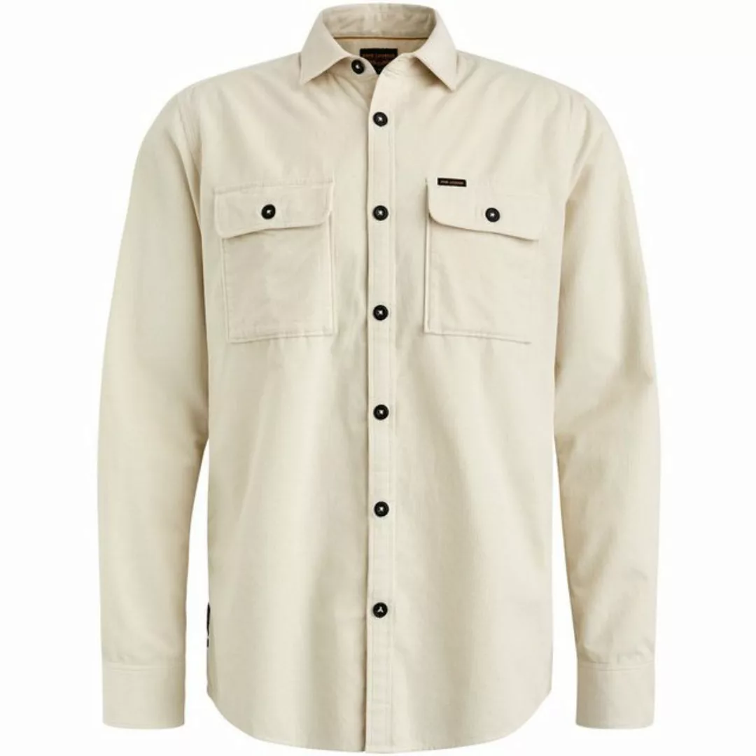 PME LEGEND Langarmshirt Long Sleeve Shirt Fine Waffle Cord, Birch günstig online kaufen