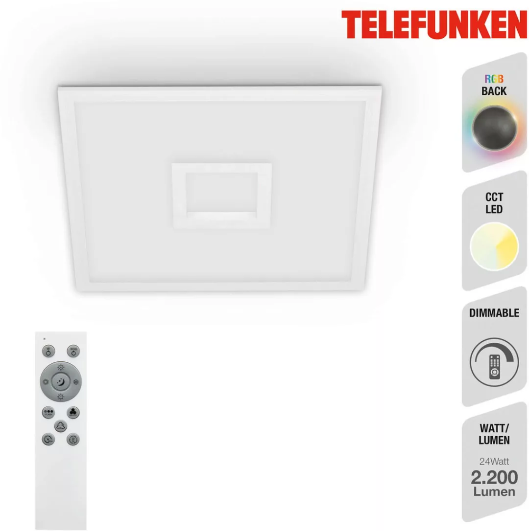 LED-Panel Centerback CCT RGB 45x45cm weiß günstig online kaufen
