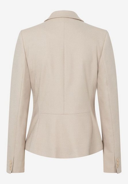 MORE&MORE Sweatblazer Struktur-Blazer beige Frühjahrs-Kollektion günstig online kaufen