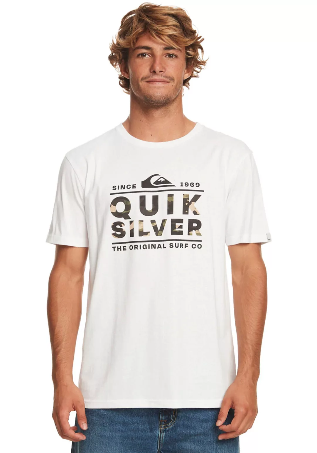 Quiksilver T-Shirt LOGOPRINT TEES günstig online kaufen
