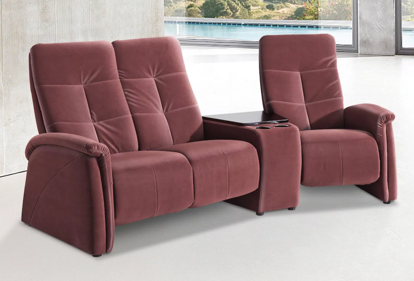 exxpo - sofa fashion 3-Sitzer "Tivoli", mit Relaxfunktion günstig online kaufen