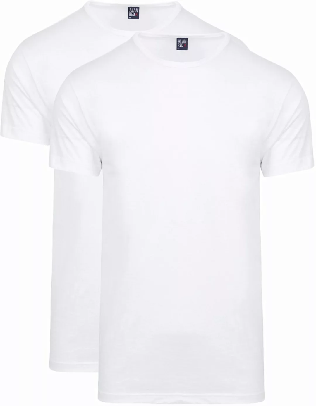 Alan Red T-Shirt Derby Weiß  (2er-Pack) - Größe M günstig online kaufen