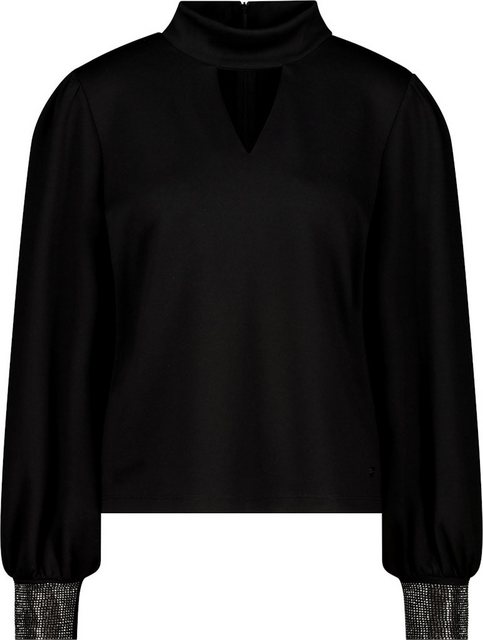 Monari Blusenshirt Pullover schwarz günstig online kaufen