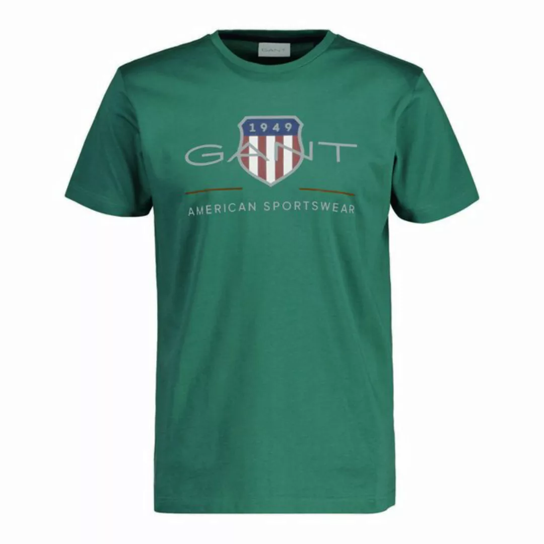 Gant T-Shirt Herren T-Shirt - REGULAR ARCHIVE SHIELD, Rundhals, (Packung, 1 günstig online kaufen