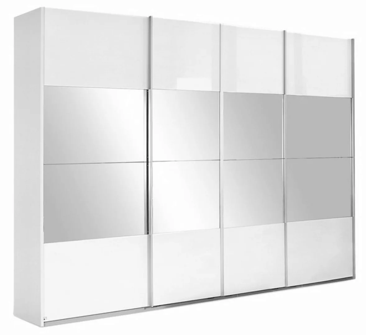 LIV'IN Schwebetürenschrank LAGOS, B 316 cm x H 230 cm, Weiß Hochglanz, 4 Tü günstig online kaufen