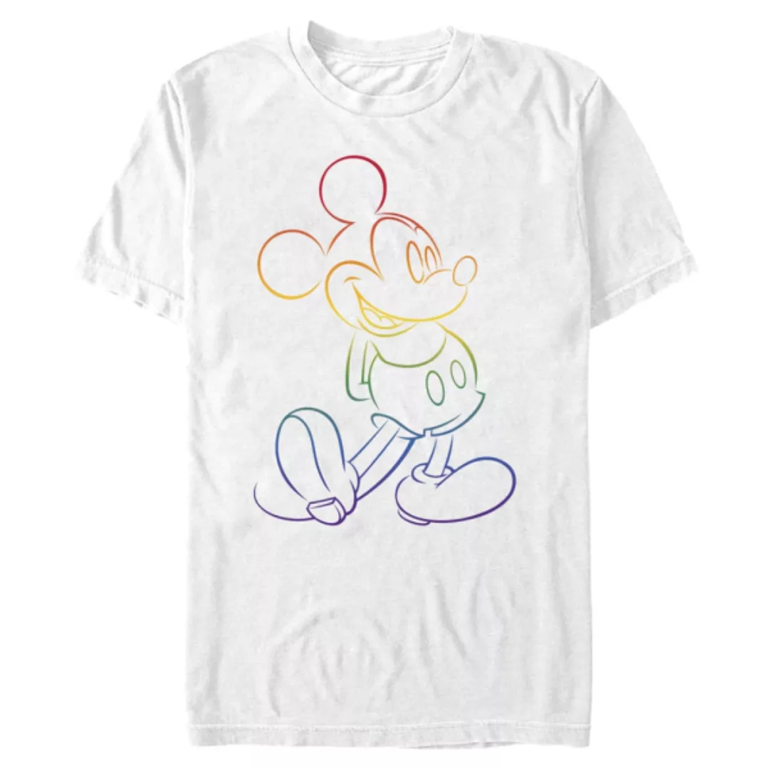 Disney Classics - Micky Maus - Micky Maus Big Pride - Gay Pride - Männer T- günstig online kaufen