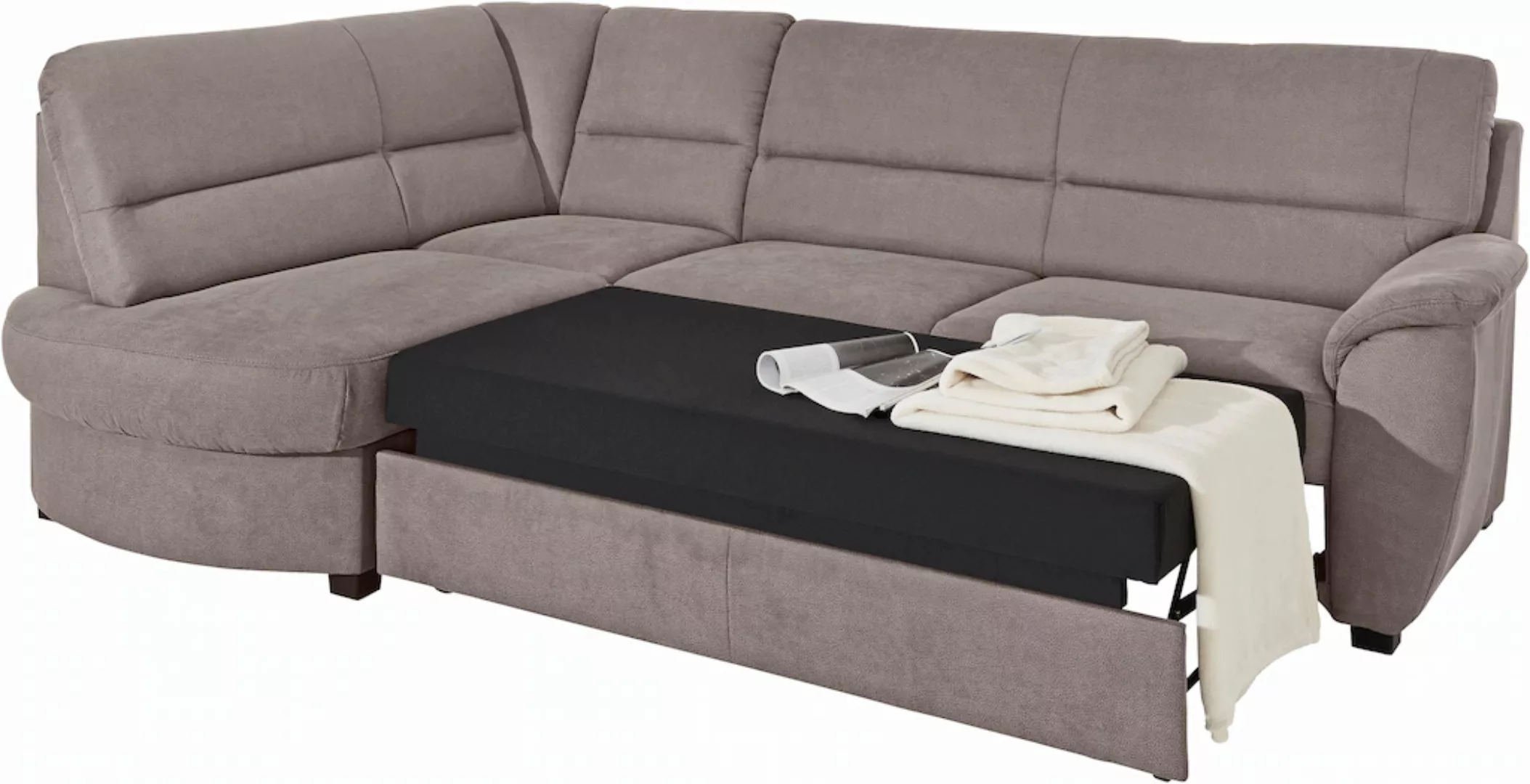 sit&more Ecksofa Pandora, wahlweise mit Bettfunktion und Bettkasten günstig online kaufen