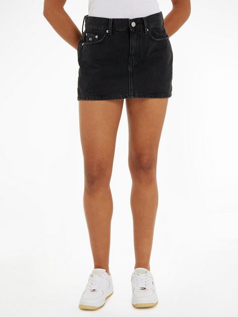 Tommy Jeans Jeansrock LW MCR MN SKIRT BH0082 Webrock im 5-Pocket-Style günstig online kaufen