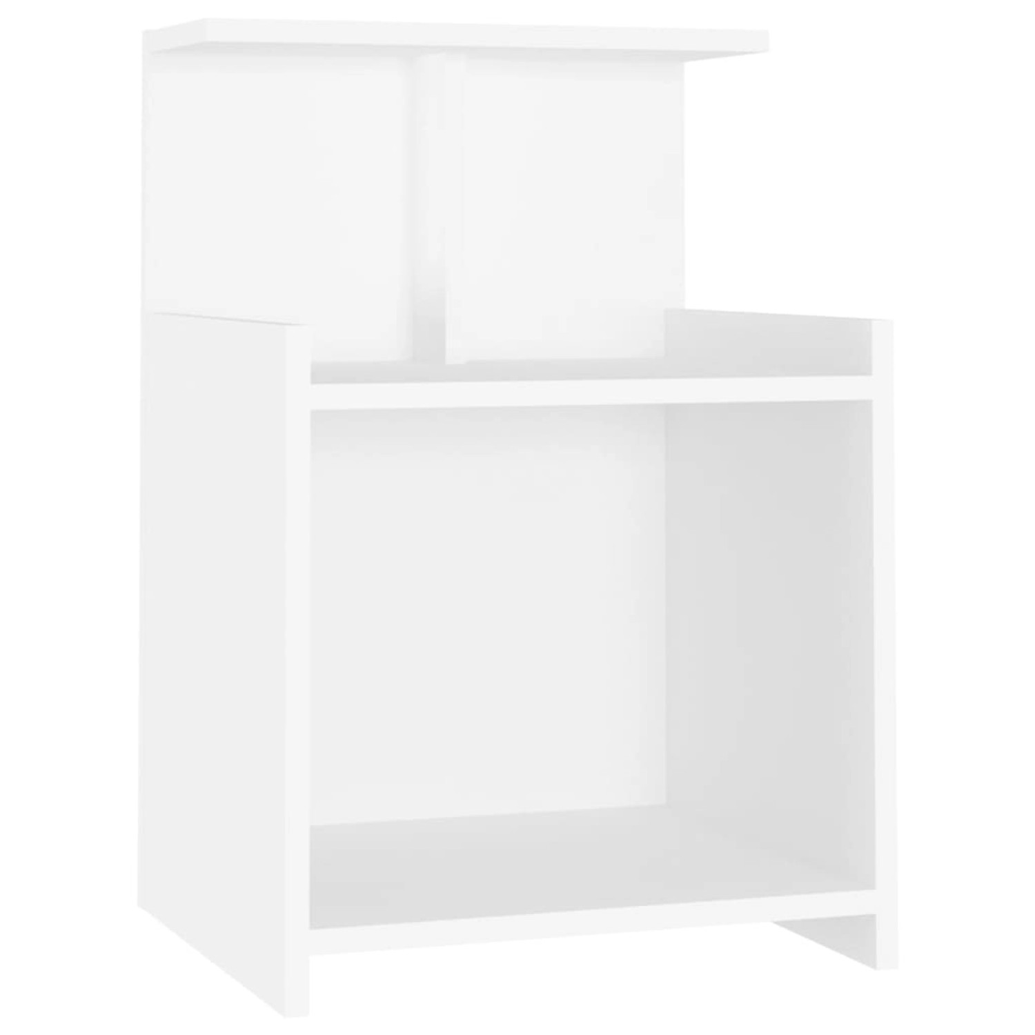 vidaXL Nachttisch Weiß 40x35x60 cm Holzwerkstoff günstig online kaufen