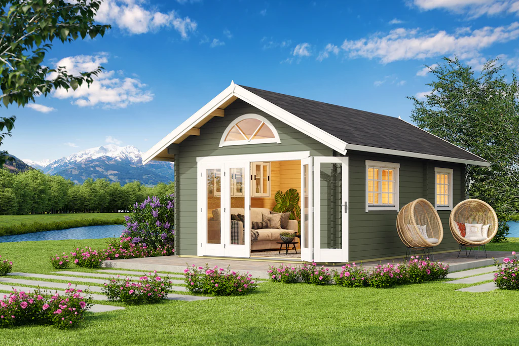 Nordic Holz Gartenhaus "CAROLINE 2.3" günstig online kaufen