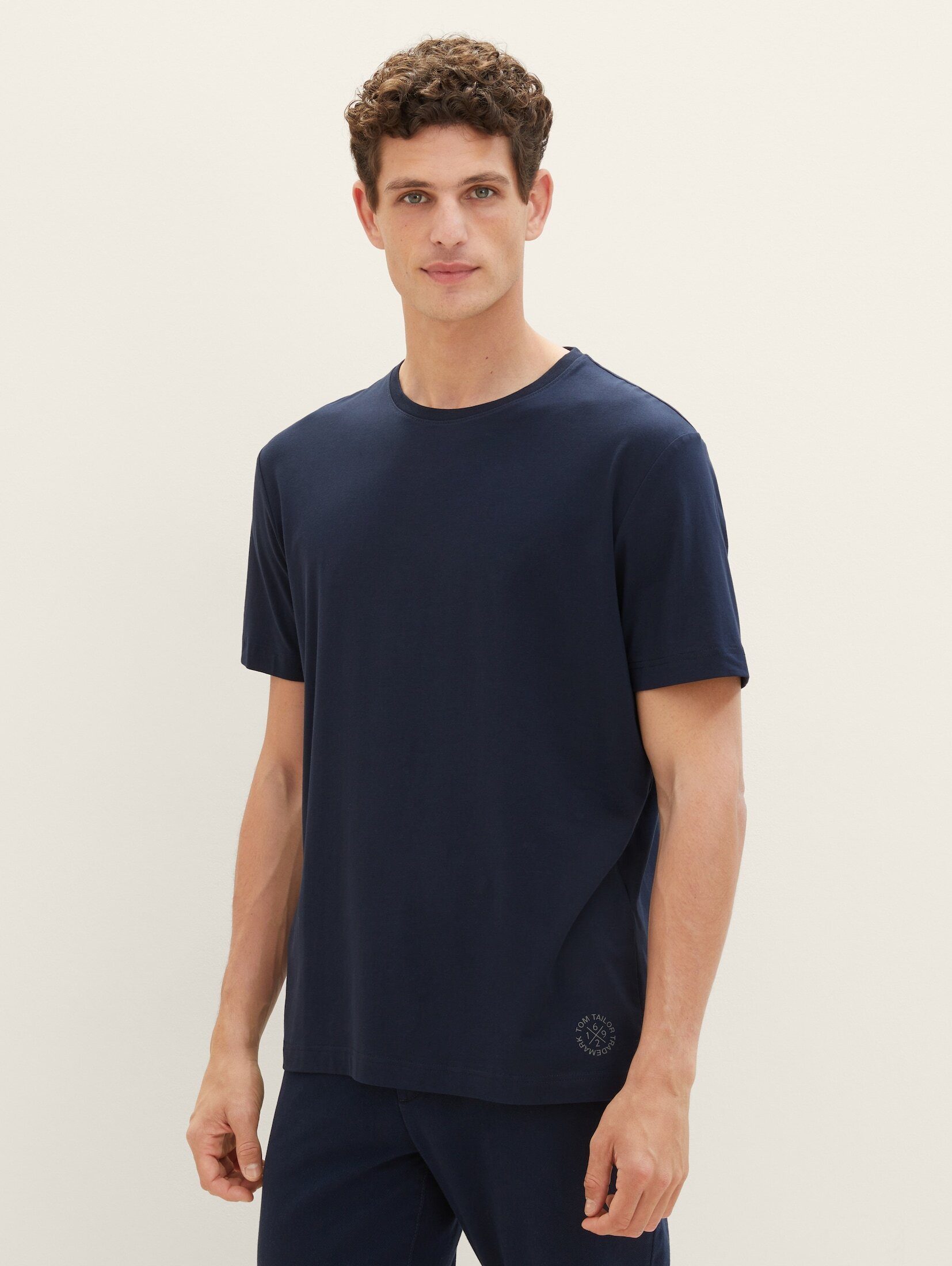 TOM TAILOR Kurzarmshirt (Packung, 2-tlg) mit günstig online kaufen