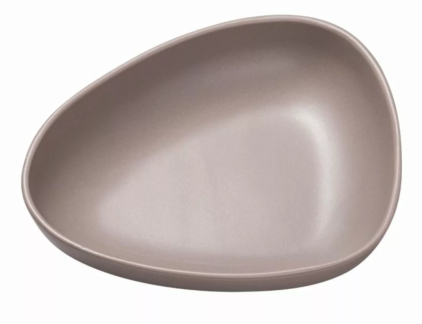 LIND DNA STONEWARE Curve Stoneware Suppenteller warm grey (grau) günstig online kaufen