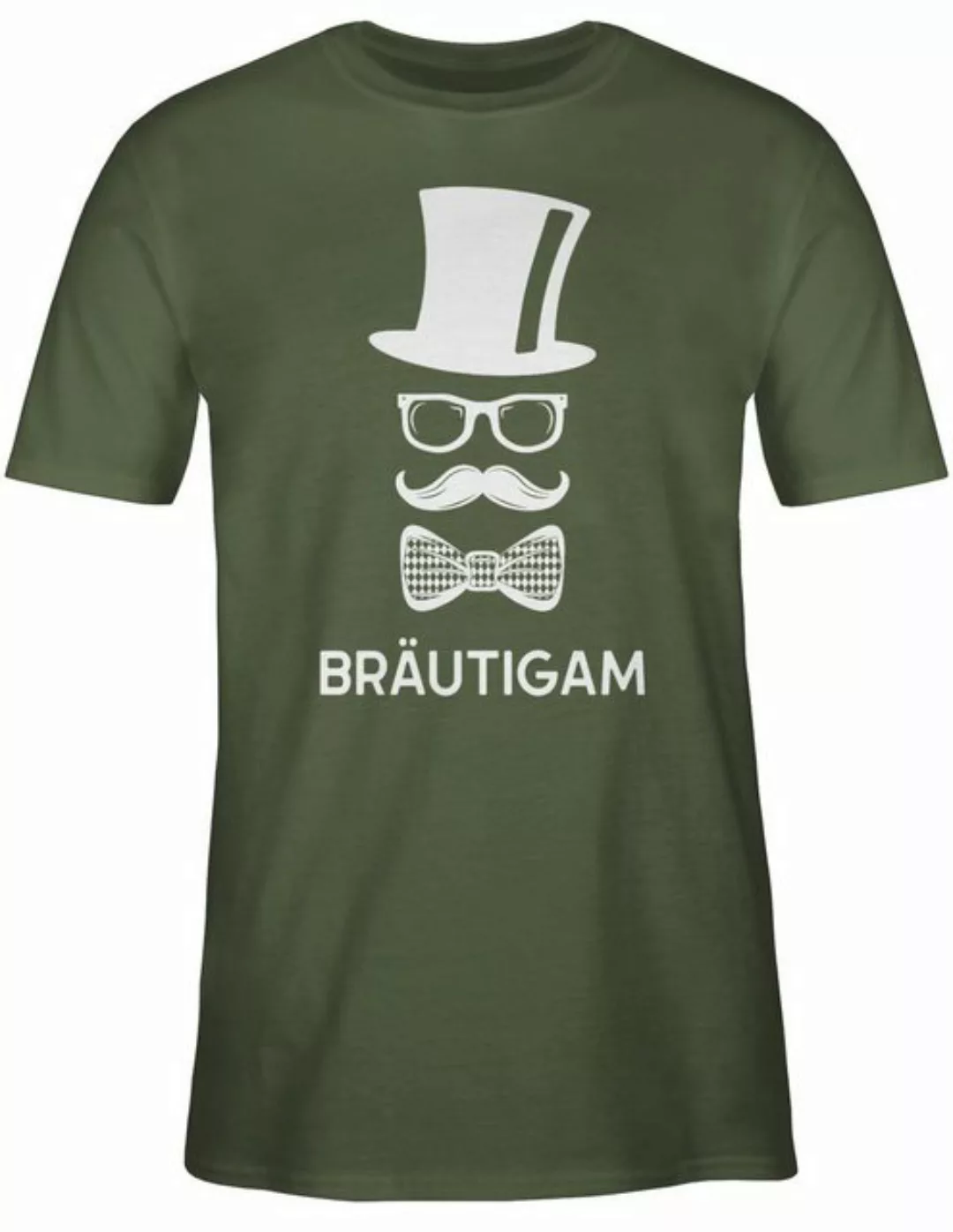 Shirtracer T-Shirt Bräutigam Gentleman JGA Männer günstig online kaufen