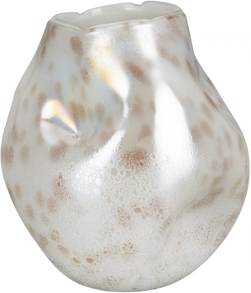 Casablanca by Gilde Tischvase »Crumple, Dekovase«, (1 St.), Vase aus Glas, günstig online kaufen