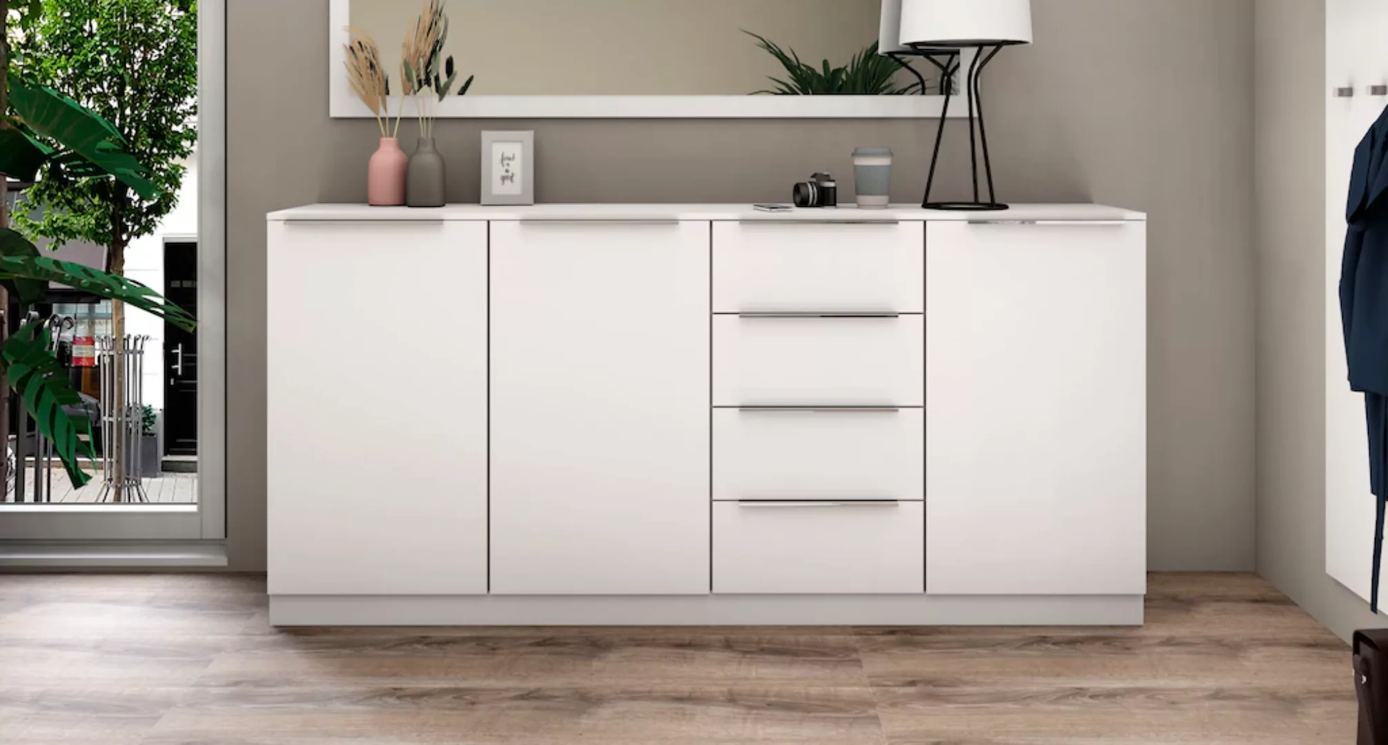 borchardt Möbel Highboard "Oliva", Breite ca. 200 cm günstig online kaufen